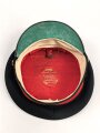 British Parade uniform, pants and visor hat, after WWI. Medal bar named to A.Bush, Service number 55592. Overall good condition