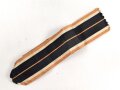 Band zur Kriegsverdienstmedaille 1939, Breite 30mm, Länge 24cm, frühe, orange Ausführung