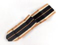 Band zur Kriegsverdienstmedaille 1939, Breite 30mm, Länge 24cm, frühe, orange Ausführung
