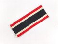 Band zum Kriegsverdienstkreuz 2. Klasse 1939 mit und ohne Schwerter. Breite 30mm, Länge 14,5cm