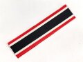 Band zum Kriegsverdienstkreuz 2. Klasse 1939 mit und ohne Schwerter. Breite 30mm, Länge 24cm