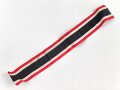Band zum Kriegsverdienstkreuz 2. Klasse 1939 mit und ohne Schwerter. Breite 30mm, Länge 23cm