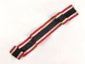 Band zum Kriegsverdienstkreuz 2. Klasse 1939 mit und ohne Schwerter. Breite 30mm, Länge 23cm