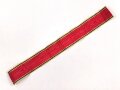 Deutschland nach 1945, Band zum Bundesverdienstkreuz bzw. der Medaille. Breite 27mm, Länge 23cm