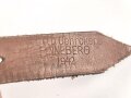 Tornisterriemen Wehrmacht, guter Zustand, datiert 1942