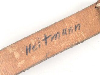 Tornisterriemen Wehrmacht, guter Zustand, datiert 1942
