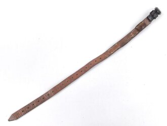 Tornisterriemen Wehrmacht, guter Zustand, undeutlich gestempelt