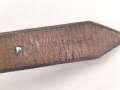 Tornisterriemen Wehrmacht, guter Zustand, datiert 1942