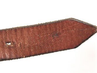 Tornisterriemen Wehrmacht, guter Zustand, datiert 1942