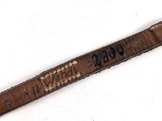 Tornisterriemen Wehrmacht, guter Zustand, undatiertes Stück