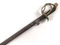 Bayern, Kürassier Pallasch / Extradegen Modell 1889. Eigentumstsück mit beidseitiger Klingenätzung " In treue Fest" Saubere Klinge von Eickhorn Solingen, , guter Gesamtzustand