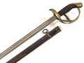 Bayern, Kürassier Pallasch / Extradegen Modell 1889. Eigentumstsück mit beidseitiger Klingenätzung " In treue Fest" Saubere Klinge von Eickhorn Solingen, , guter Gesamtzustand