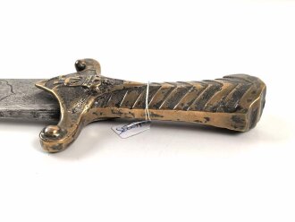 Sachsen , Faschinenmesser / Seitenwaffe des 1729 gegründeten Janitscharenkorps. Ältere Sammleranfertigung in gutem Zustand