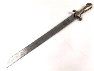 Sachsen , Faschinenmesser / Seitenwaffe des 1729 gegründeten Janitscharenkorps. Ältere Sammleranfertigung in gutem Zustand