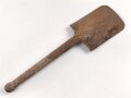 Spaten  Wehrmacht, ungereinigtes Stück aus Scheunenfund