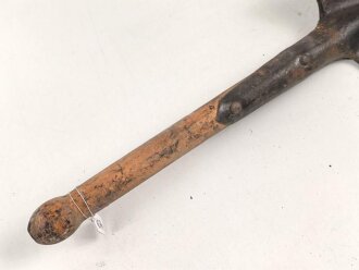Spaten  Wehrmacht, ungereinigtes Stück aus Scheunenfund
