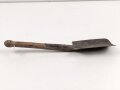Spaten  Wehrmacht, ungereinigtes Stück aus Scheunenfund