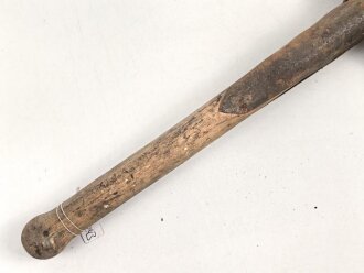Spaten  Wehrmacht, ungereinigtes Stück aus Scheunenfund