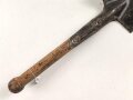 Spaten  Wehrmacht, ungereinigtes Stück aus Scheunenfund