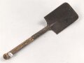 Spaten  Wehrmacht, ungereinigtes Stück aus Scheunenfund, Hersteller ohp 1944