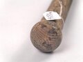 Spaten  Wehrmacht, ungereinigtes Stück aus Scheunenfund, Hersteller ohp 1944