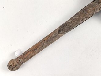 Spaten  Wehrmacht, ungereinigtes Stück aus Scheunenfund