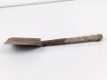 Spaten  Wehrmacht, ungereinigtes Stück aus Scheunenfund, Hersteller ohp 1944