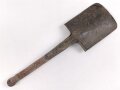 Spaten  Wehrmacht, ungereinigtes Stück aus Scheunenfund