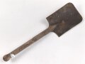 Spaten  Wehrmacht, ungereinigtes Stück aus Scheunenfund, Hersteller ohp 1944 ?