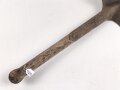 Spaten  Wehrmacht, ungereinigtes Stück aus Scheunenfund, Hersteller ohp 1944 ?