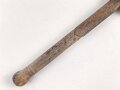Spaten  Wehrmacht, ungereinigtes Stück aus Scheunenfund, Hersteller ohp 1944 ?