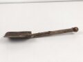 Spaten  Wehrmacht, ungereinigtes Stück aus Scheunenfund, Hersteller ohp 1944 ?