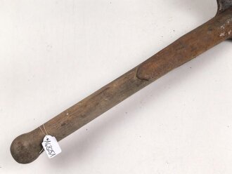 Spaten  Wehrmacht, ungereinigtes Stück aus Scheunenfund, Hersteller REX 1944
