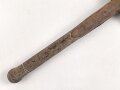 Spaten  Wehrmacht, ungereinigtes Stück aus Scheunenfund, Hersteller REX 1944
