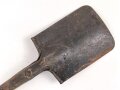 Spaten  Wehrmacht, ungereinigtes Stück aus Scheunenfund