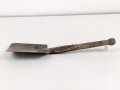 Spaten  Wehrmacht, ungereinigtes Stück aus Scheunenfund