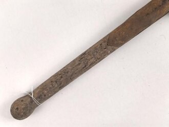 Spaten  Wehrmacht, ungereinigtes Stück aus Scheunenfund