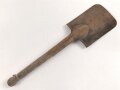 Spaten  Wehrmacht, ungereinigtes Stück aus Scheunenfund