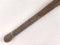 Spaten  Wehrmacht, ungereinigtes Stück aus Scheunenfund