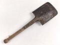 Spaten  Wehrmacht, ungereinigtes Stück aus Scheunenfund