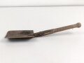 Spaten  Wehrmacht, ungereinigtes Stück aus Scheunenfund