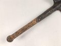 Spaten  Wehrmacht, ungereinigtes Stück aus Scheunenfund