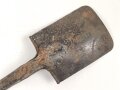 Spaten  Wehrmacht, ungereinigtes Stück aus Scheunenfund