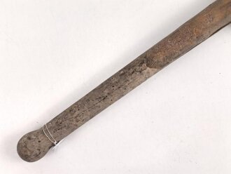 Spaten  Wehrmacht, ungereinigtes Stück aus Scheunenfund