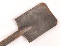 Spaten  Wehrmacht, ungereinigtes Stück aus Scheunenfund