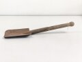 Spaten  Wehrmacht, ungereinigtes Stück aus Scheunenfund