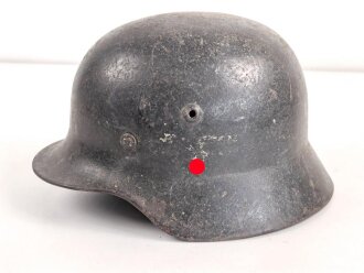 Luftwaffe, Stahlhelm Modell 1940. Ungereinigter...