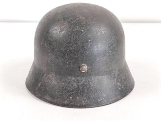 Luftwaffe, Stahlhelm Modell 1940. Ungereinigter Scheunenfund, in allen Teilen Original, hkp62.