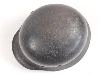 Luftwaffe, Stahlhelm Modell 1940. Ungereinigter Scheunenfund, in allen Teilen Original, hkp62.