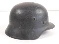 Luftwaffe, Stahlhelm Modell 1940. Ungereinigter Scheunenfund, in allen Teilen Original, hkp62.
